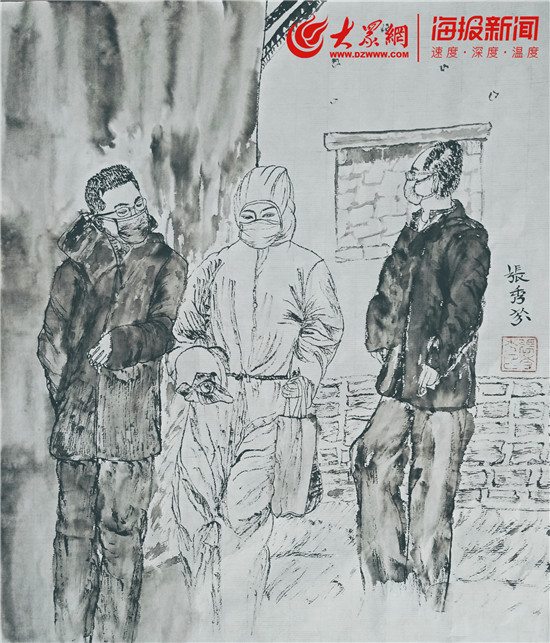 博山区博山镇：疫情防控一线的“榜样力量”