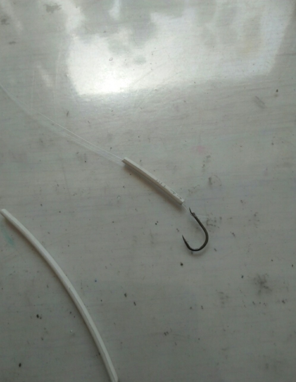 钓鱼串钩手工,手工自制串钩