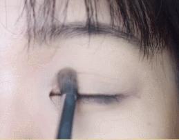 日常妆下眼睑画法,简单下眼睑眼妆画法