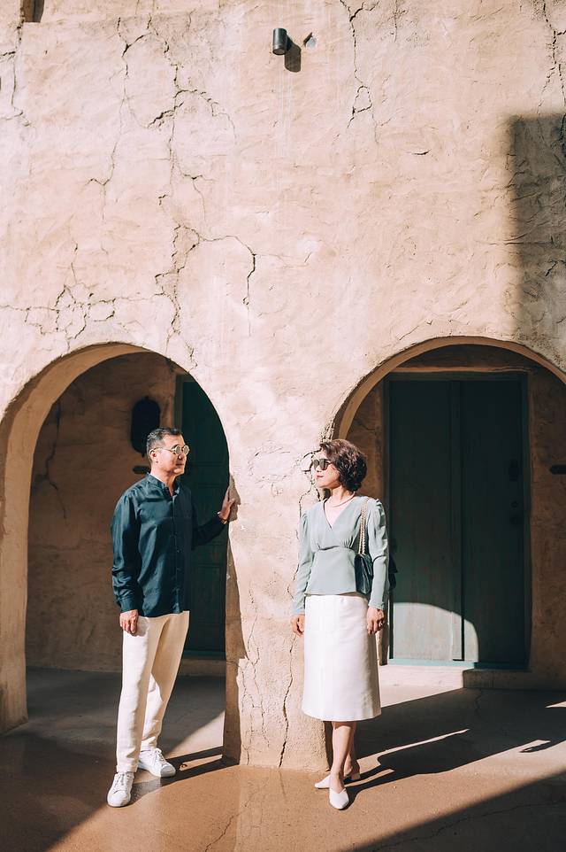 阿联酋迪拜之行,小狮妹和爸爸