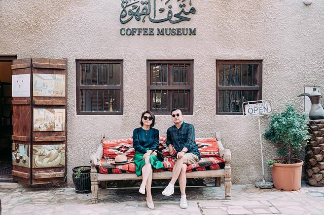 阿联酋迪拜之行,小狮妹和爸爸