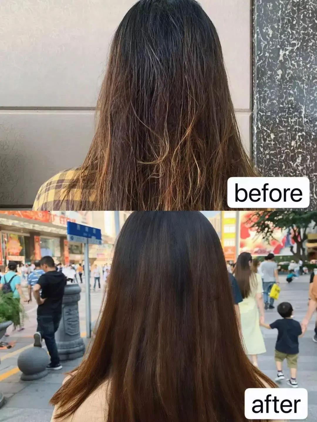 头发烫坏了干枯毛躁怎么梳好看,一梳到底干枯毛躁头发护理