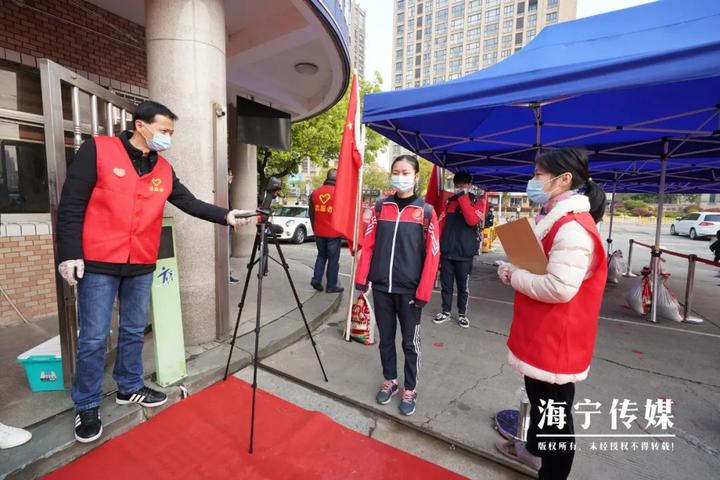 海高开学,海宁宏达高级中学新生开学