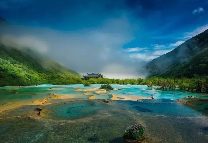 航拍阿坝农村视频,阿坝风景全景视频