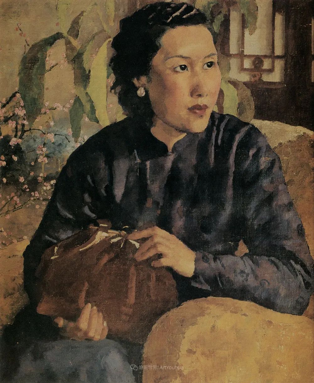 徐悲鸿先生的巨幅油画愚公移山,徐悲鸿中国现代画之父