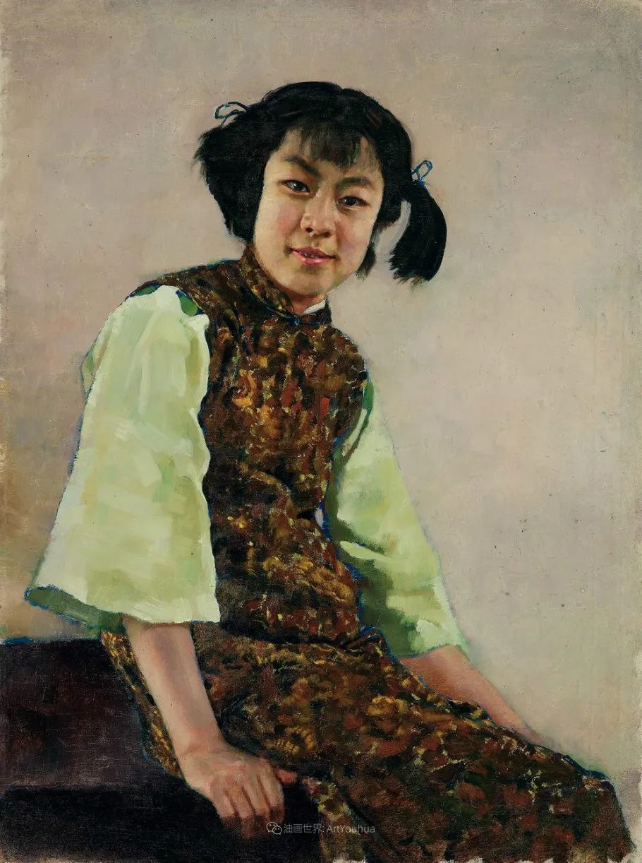 徐悲鸿先生的巨幅油画愚公移山,徐悲鸿中国现代画之父