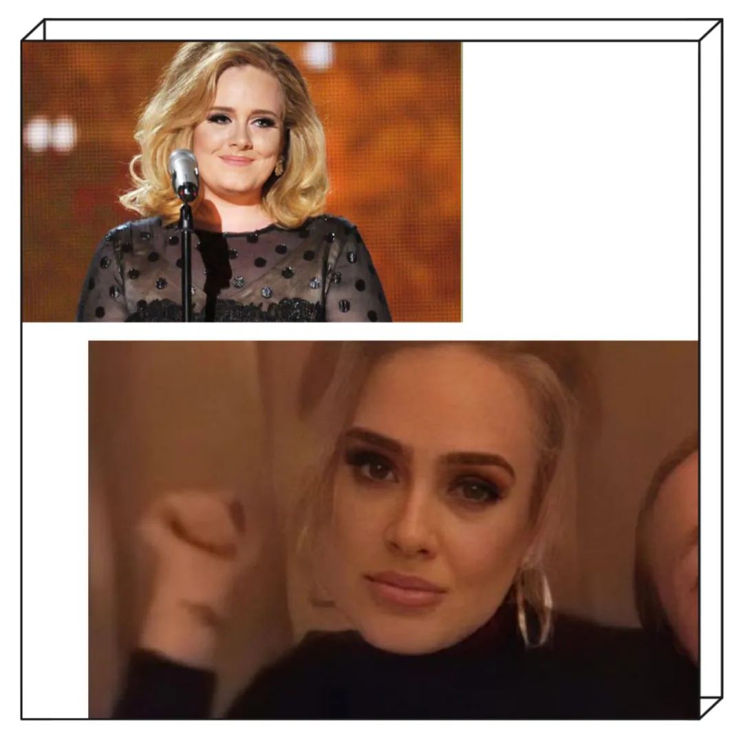 adele瘦身成功后,adele瘦了和胖了唱歌对比