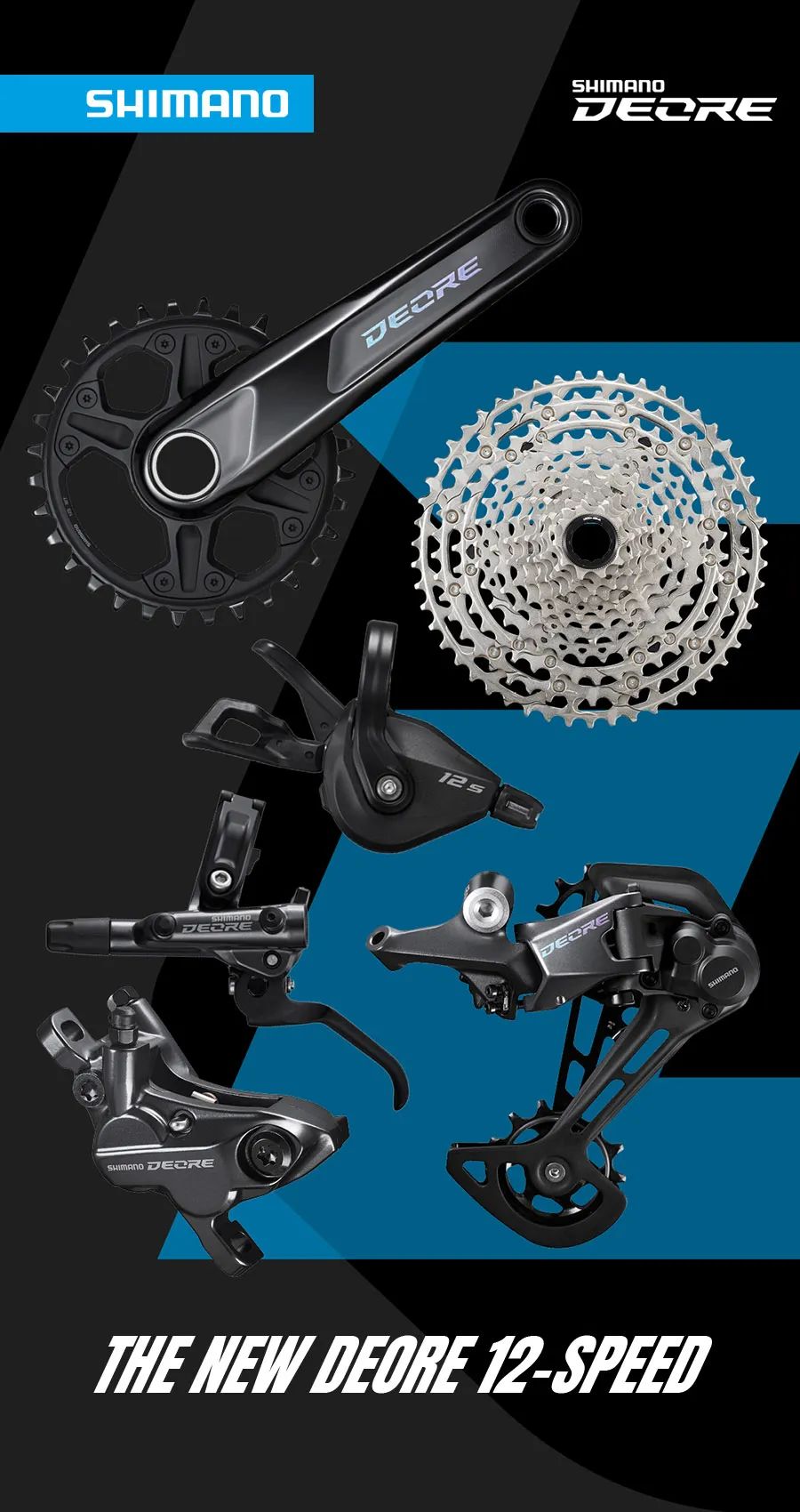 shimano山地车变速器级别,Shimanodeore变速套件