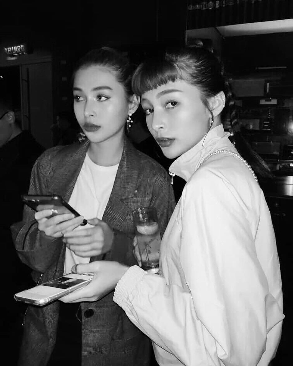 四国混血美女撞脸奥黛丽赫本,马来西亚网红双胞胎姐妹