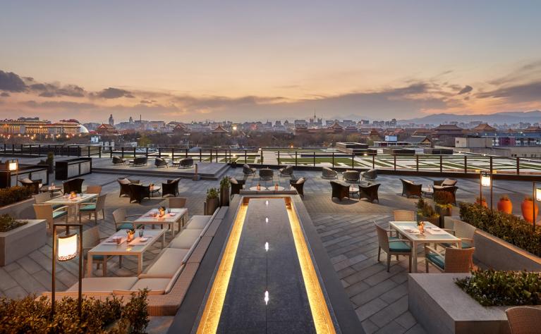 北京十大酒店露台,北京带有露台的酒店