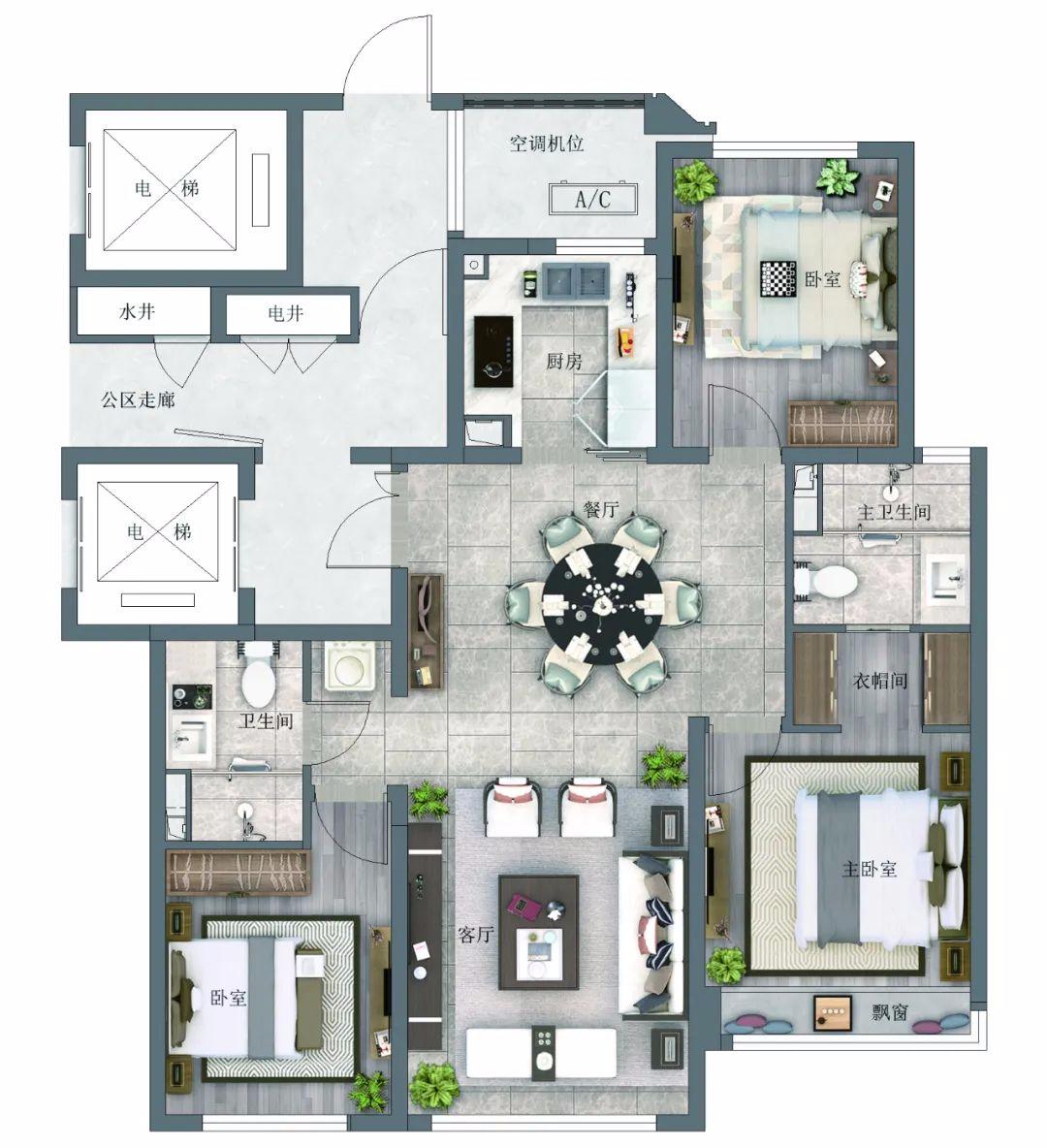 龙湖天奕三居室,龙湖天奕解锁世界前沿