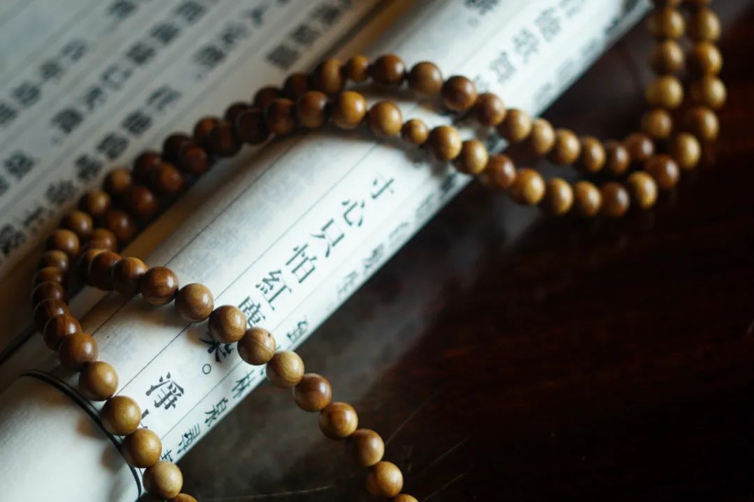 老料天然绿檀木手串,老檀木手串1.0