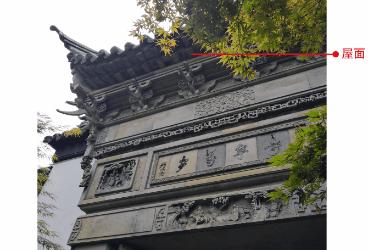 黄山苏式砖雕门楼,门楼苏式