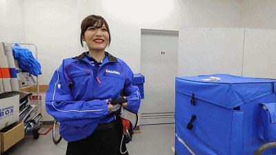 日本女快递员的一天过的有多潇洒,日本快递员的一天视频