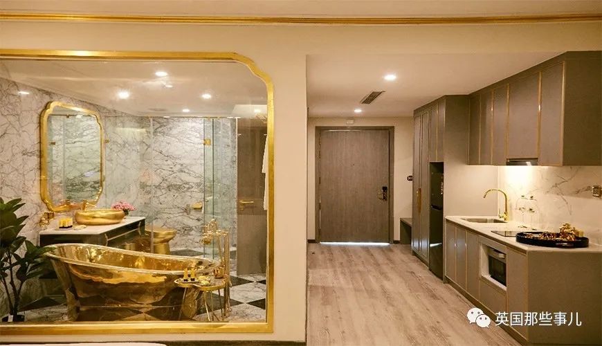 越南黄金打造酒店,越南全镀金酒店