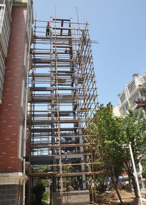 宿迁银河花园小区加装电梯,新世纪小区加装电梯