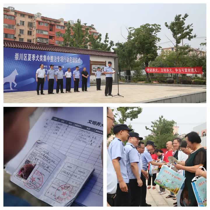 南通流浪狗抓捕集中点,派出所开展流浪犬宣传及整治行动