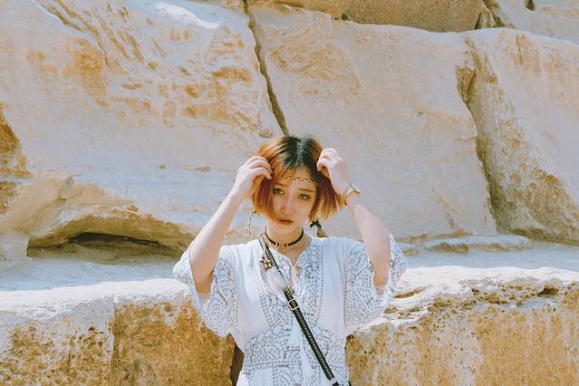 手绘埃及沙与海中的奇迹，我的流浪者之歌