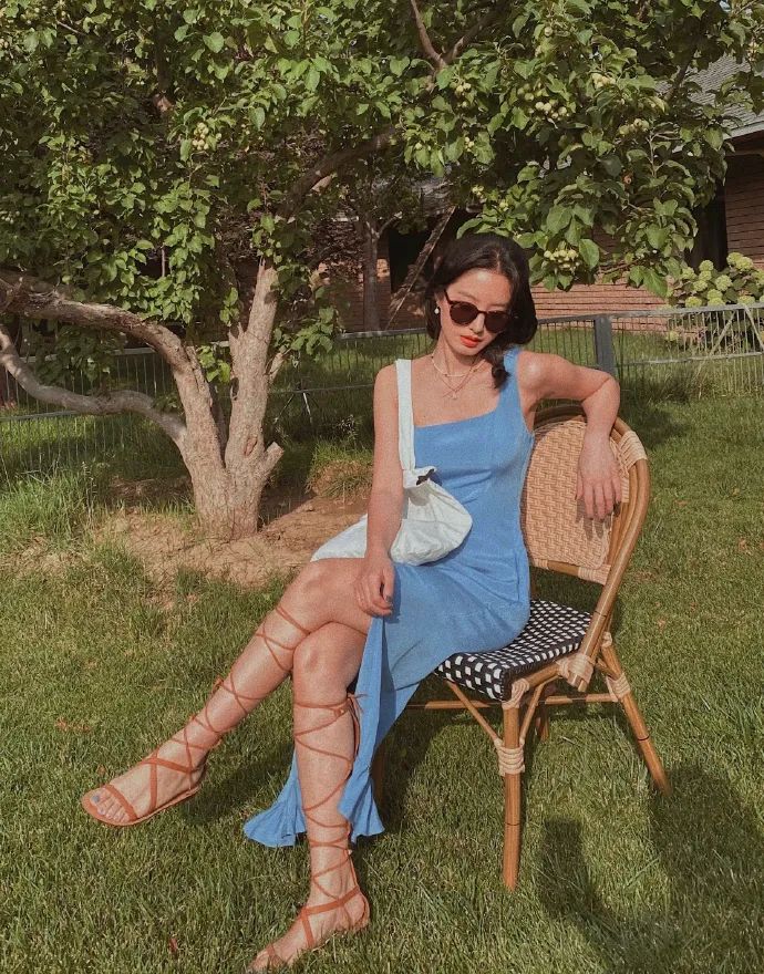 明星银色礼服钟楚曦,钟楚曦zara