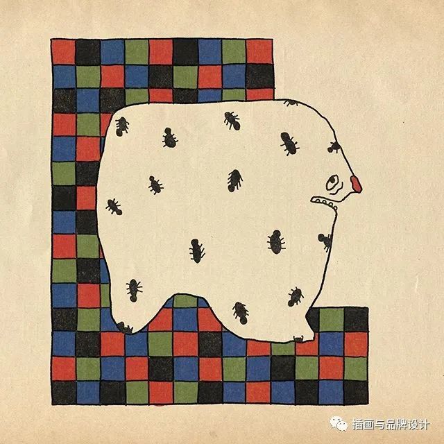 插画丨抽象复古的画面有没有带给你一些童年的回忆呢？