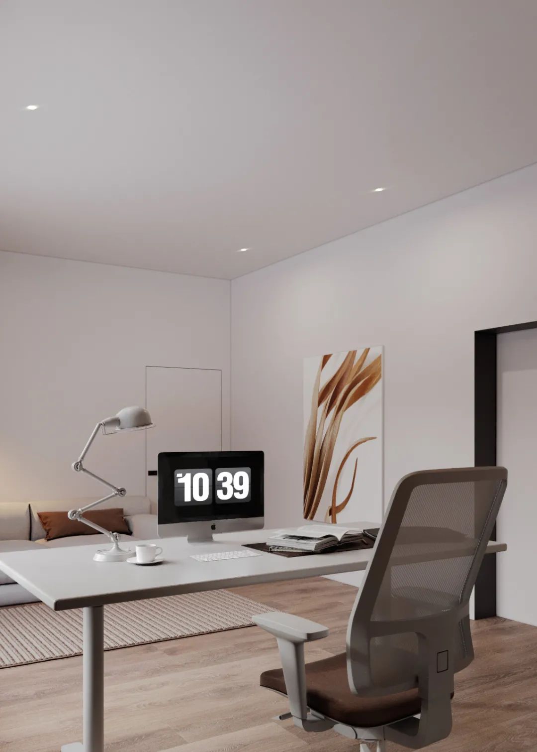 简约装修风格私宅,这个日式不太冷