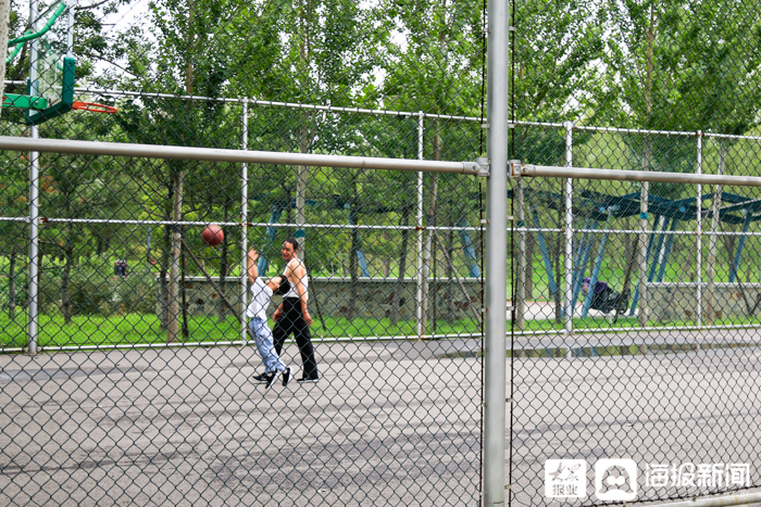 东营秋月湖公园,东营秋月湖风景