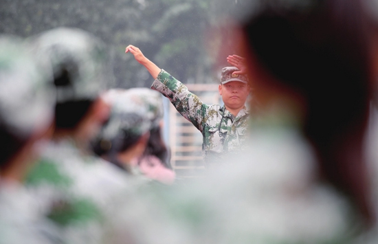 我的军训烦恼,我的军训我的班600字