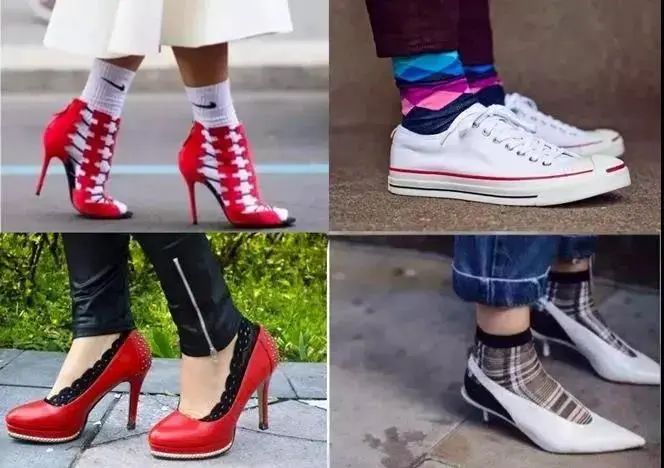 不易掉跟的船袜 (防掉后跟船袜)