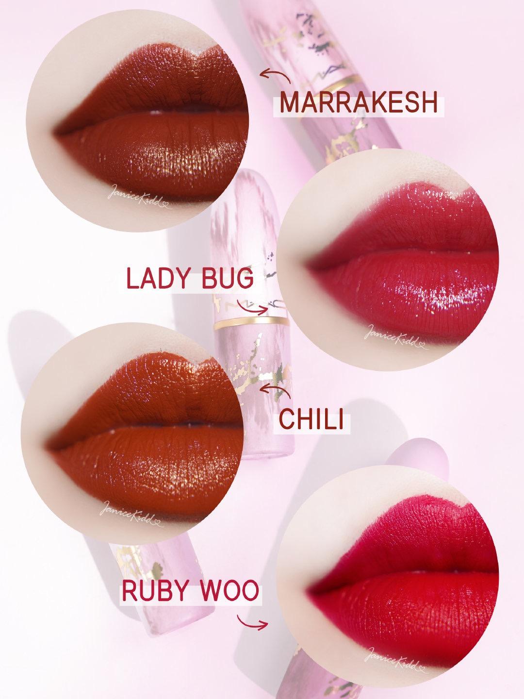 mac口红魅可哑光唇膏04,mac魅可口红买一送一