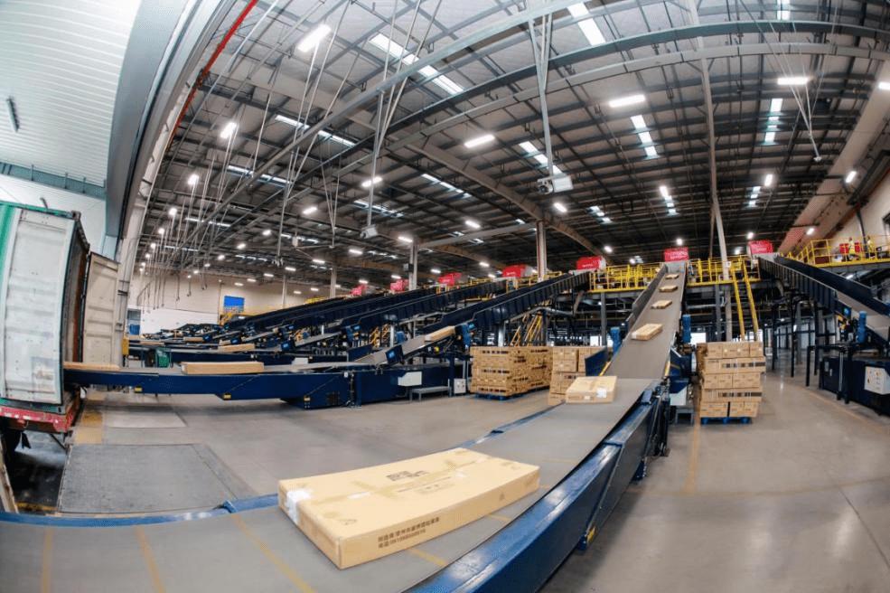 贵阳百世快运流水线,百世快运常州分拨流水线