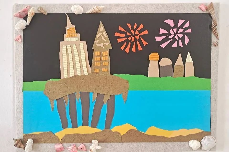 【学习】“学习强国”上的甘井子｜幼儿剪纸《美丽的大连》