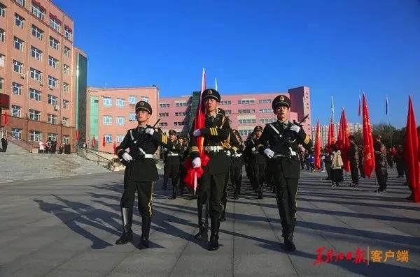 向祖国致敬黑龙江大学,黑龙江科技大学2023拳拳学子心