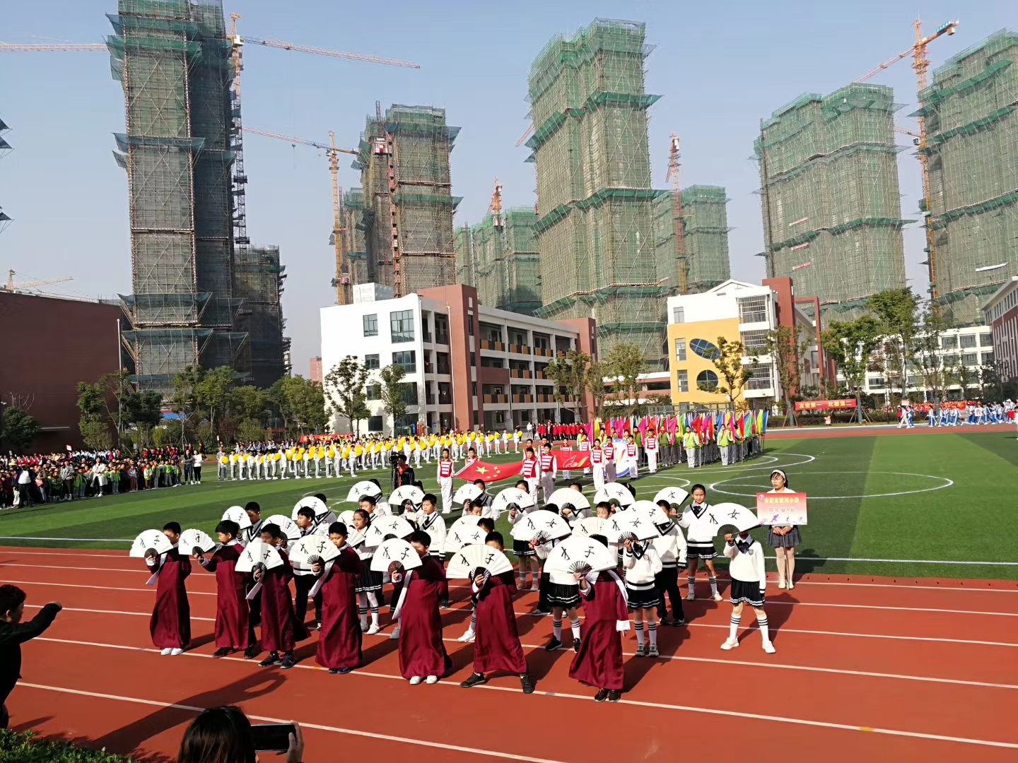 合肥市包河区中小学田径运动会,田径运动风采