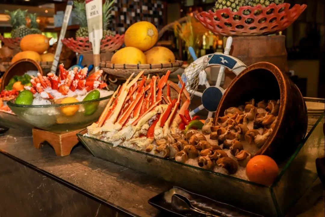 常德喜来登酒店海鲜自助餐298,喜来登10-15人餐