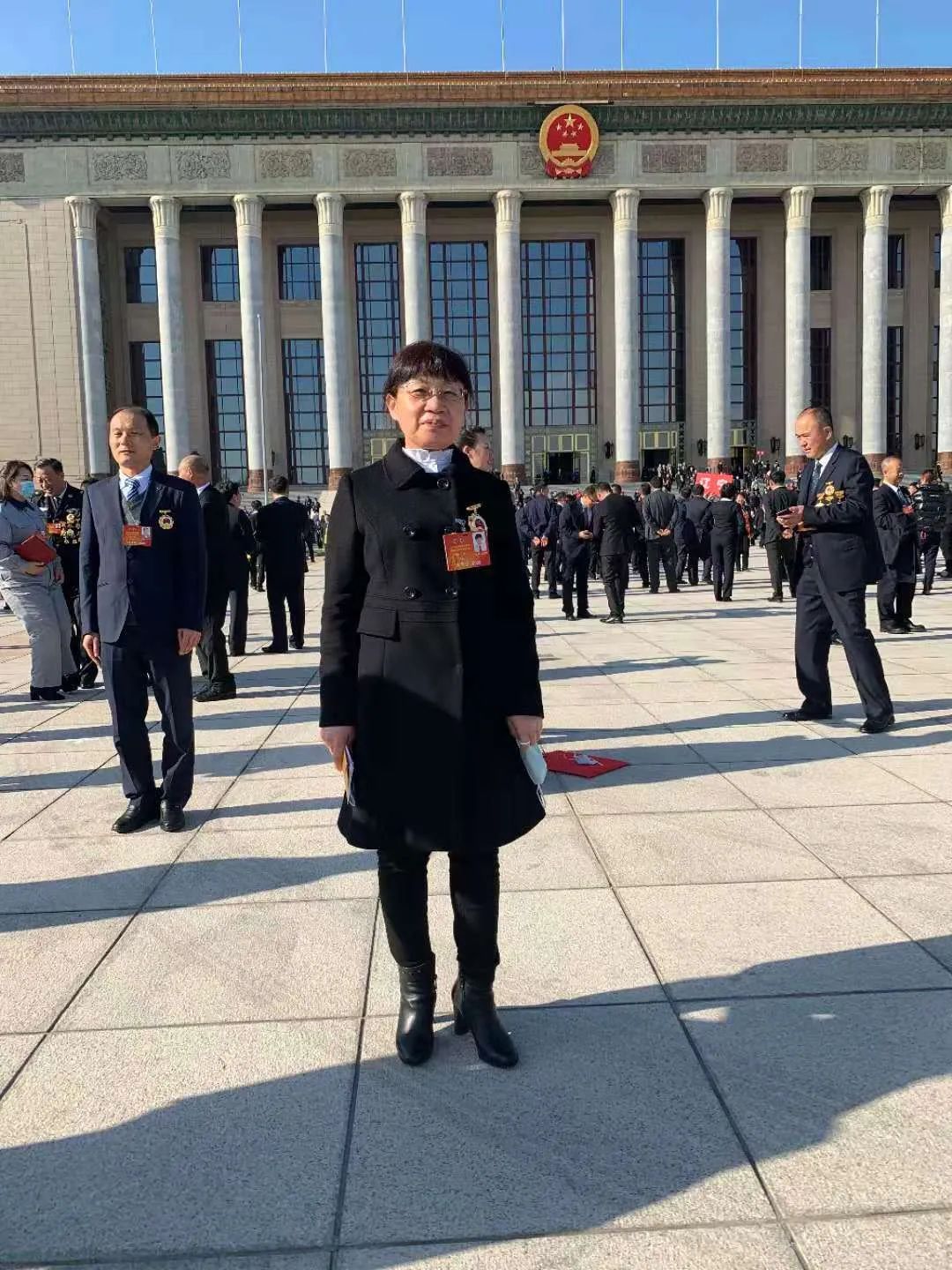 热烈祝贺！雨山区的她，从人民大会堂载誉归来！