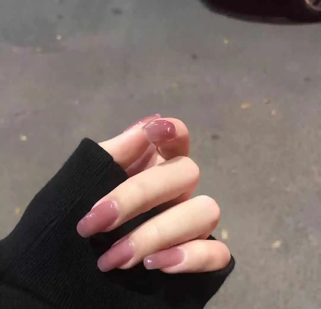 简单款美甲显手白高贵冬天,这100款秋冬美甲也太好看了吧