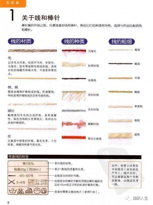 棒针干货,初学棒针编织袜子