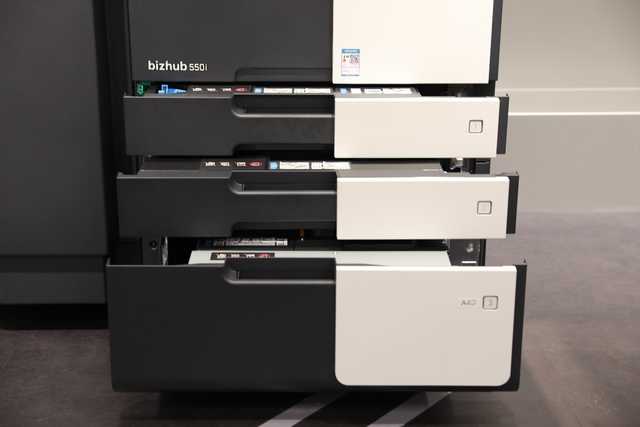 简约不简单柯尼卡美能达bizhub550i黑白数码复合机