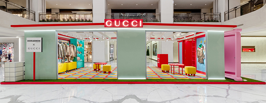 gucci哆啦a梦联名款套装多少钱,gucci2018早春中国