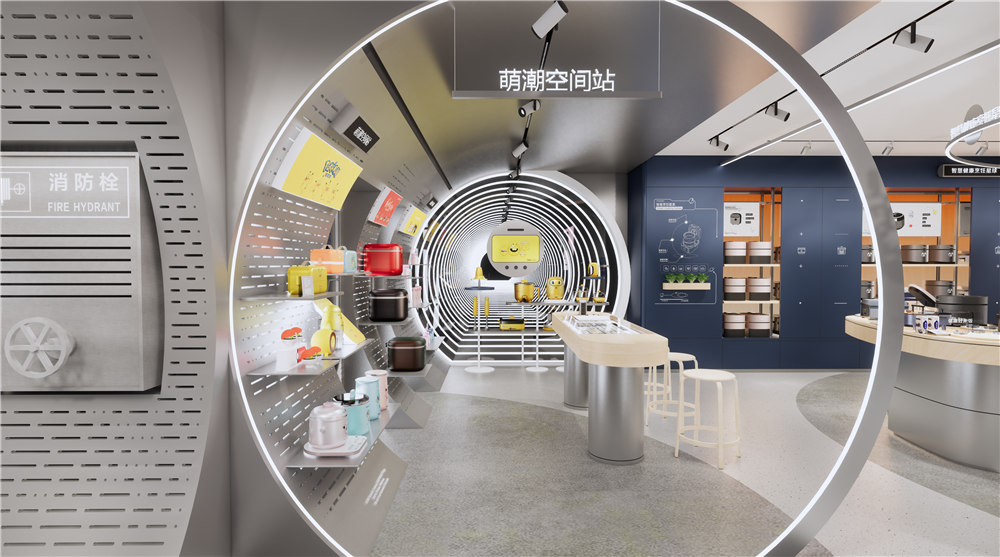 美的智慧小电超级体验店,美的小电器体验店