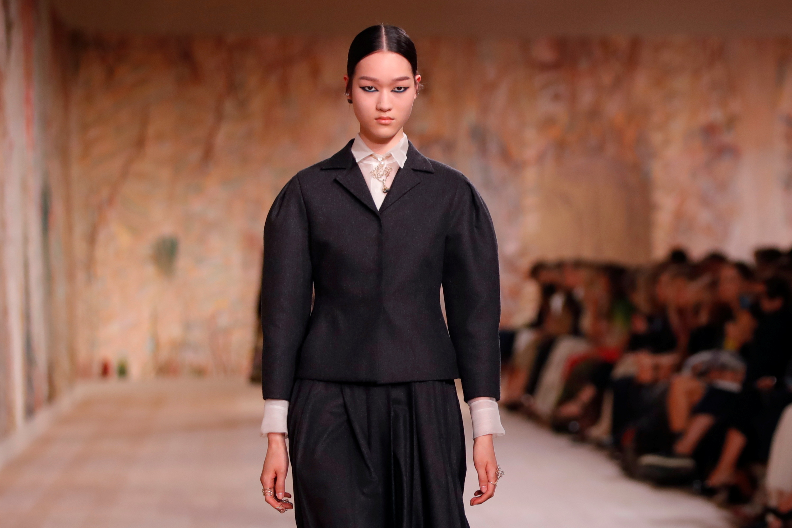 巴黎时装周迪奥时装秀,迪奥巴黎时装周王俊凯