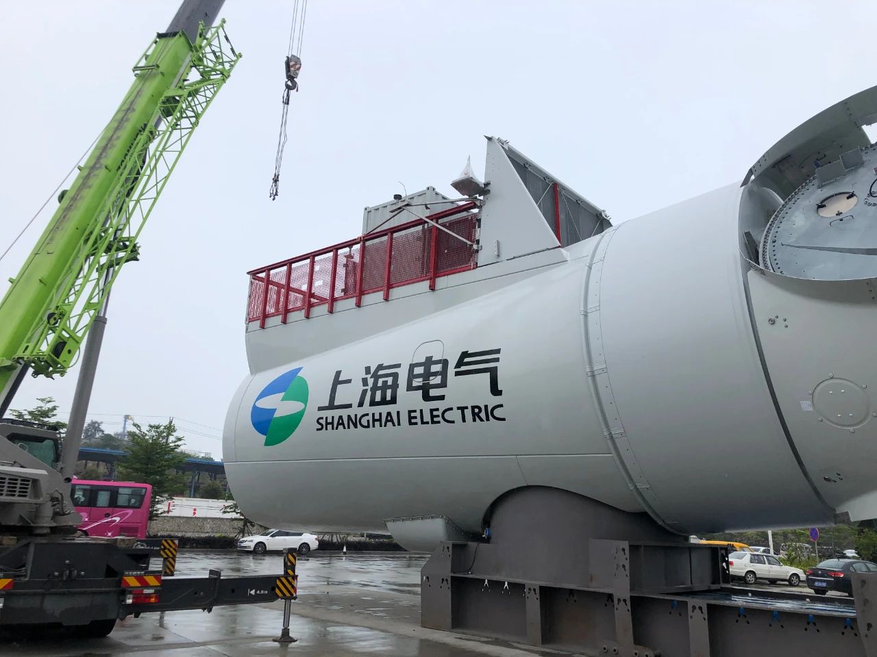 电气风电自主研发通用大兆瓦盘车测试成功再添海上吊装利器