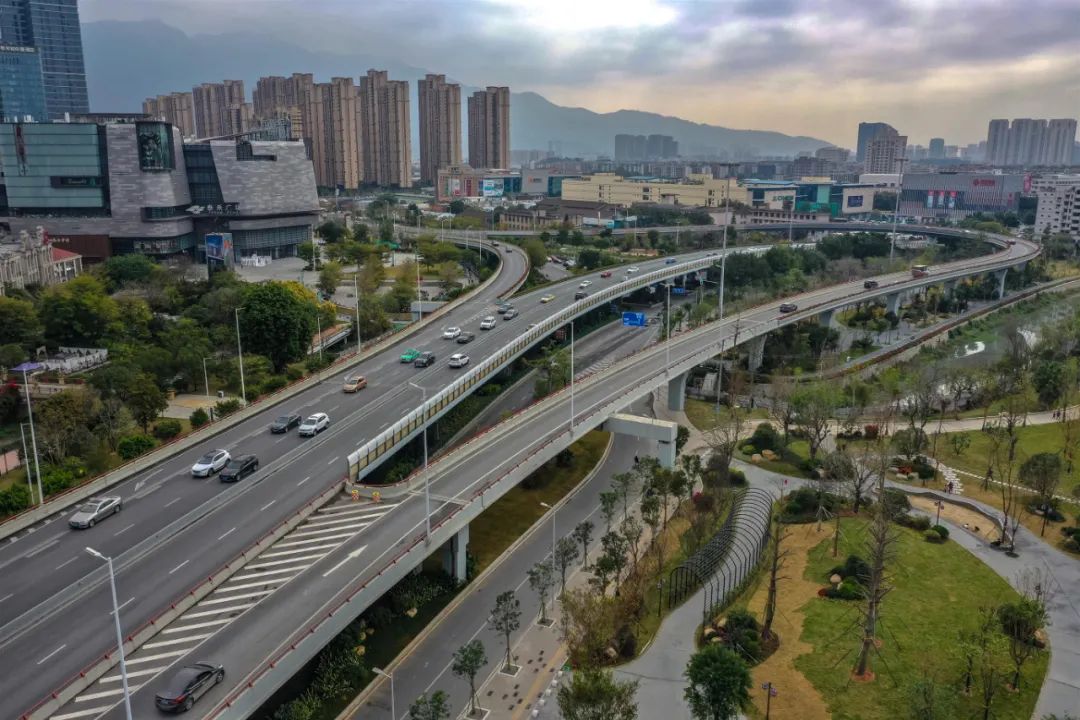 福州晋安区东二环改造,福州东二环泰禾广场变化