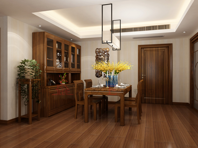 简约高级感装修实木家具,精致实木家具套装