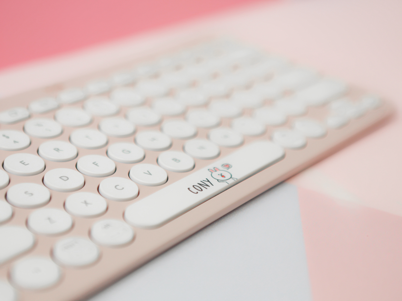 可妮兔为你打call小姐姐都喜欢的键鼠套装