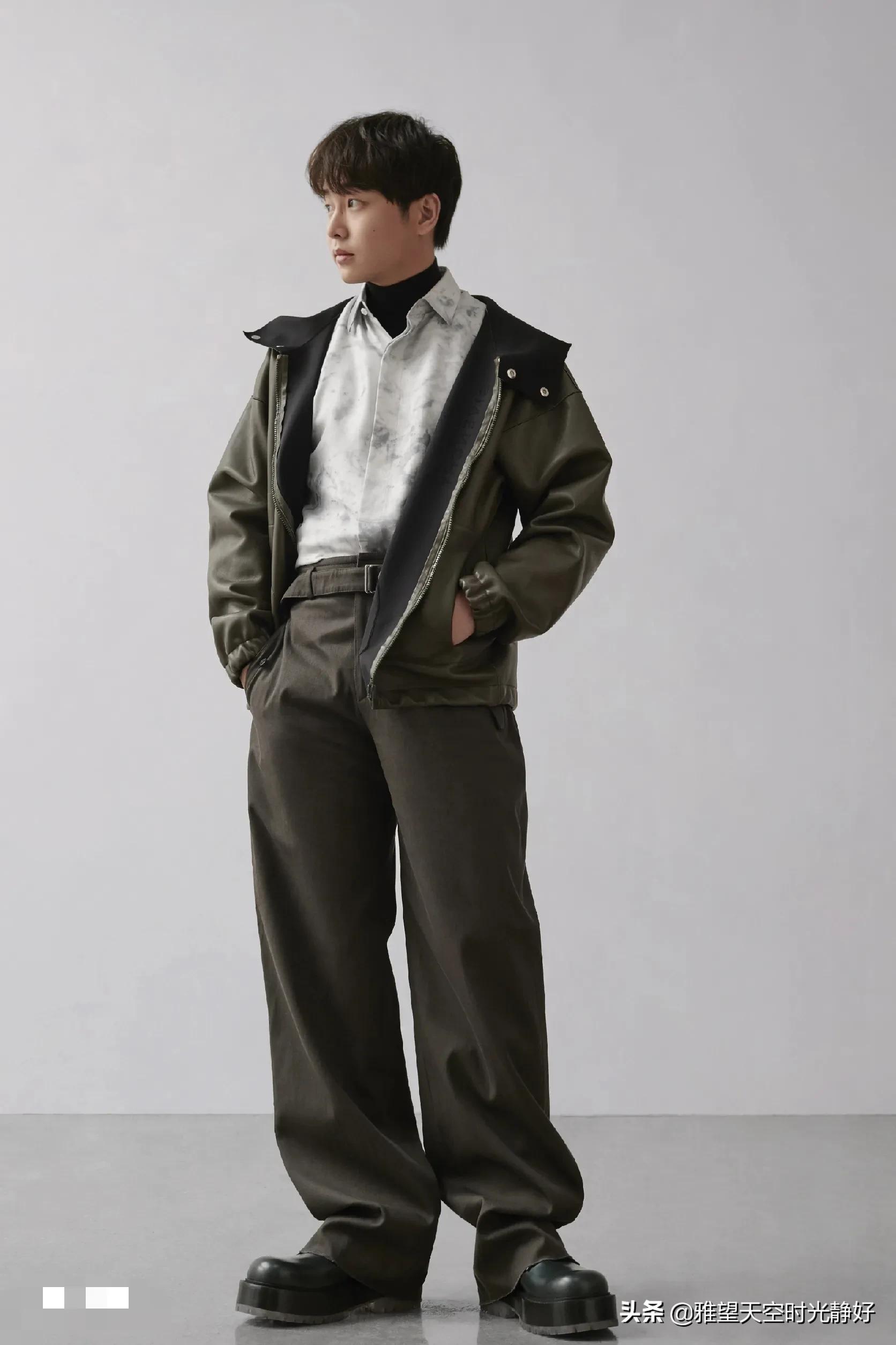 男明星西装穿搭夏季帅气,男士明星皮衣西服外套搭配