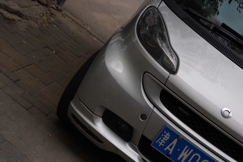 老车翻新smart,翻新10年小奔驰smart