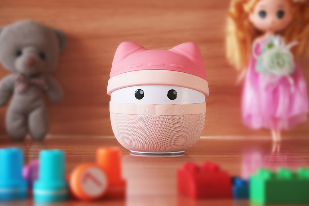 让孩子从小就听好声音，阿希莫双子猫儿童智能音箱