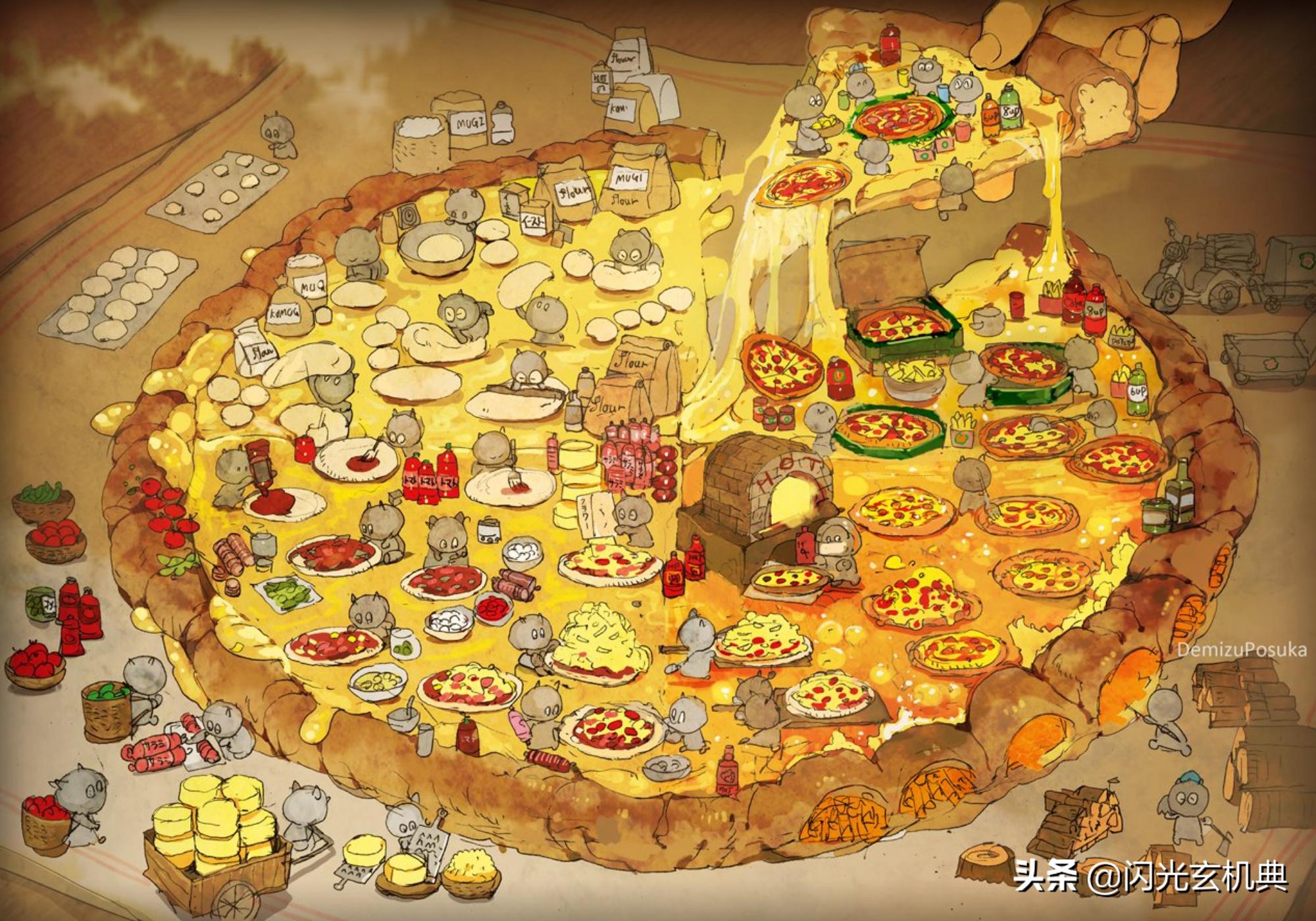 动漫画师笔下的《冒险小说》：原画描述中的奇特空间世界