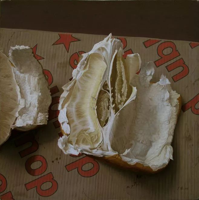 冷军画桃子图片大全,冷军画桃子放大5倍